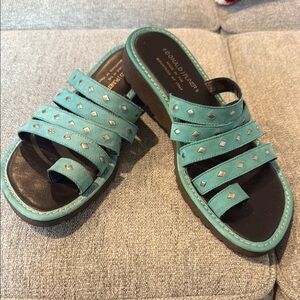 Donald J. Pliner Women's Teal Sandals